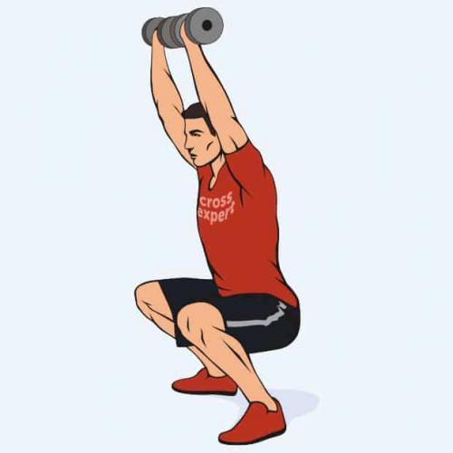 Какие упражнения наиболее эффективны для развития силы нижней части тела. Присед с гантелями